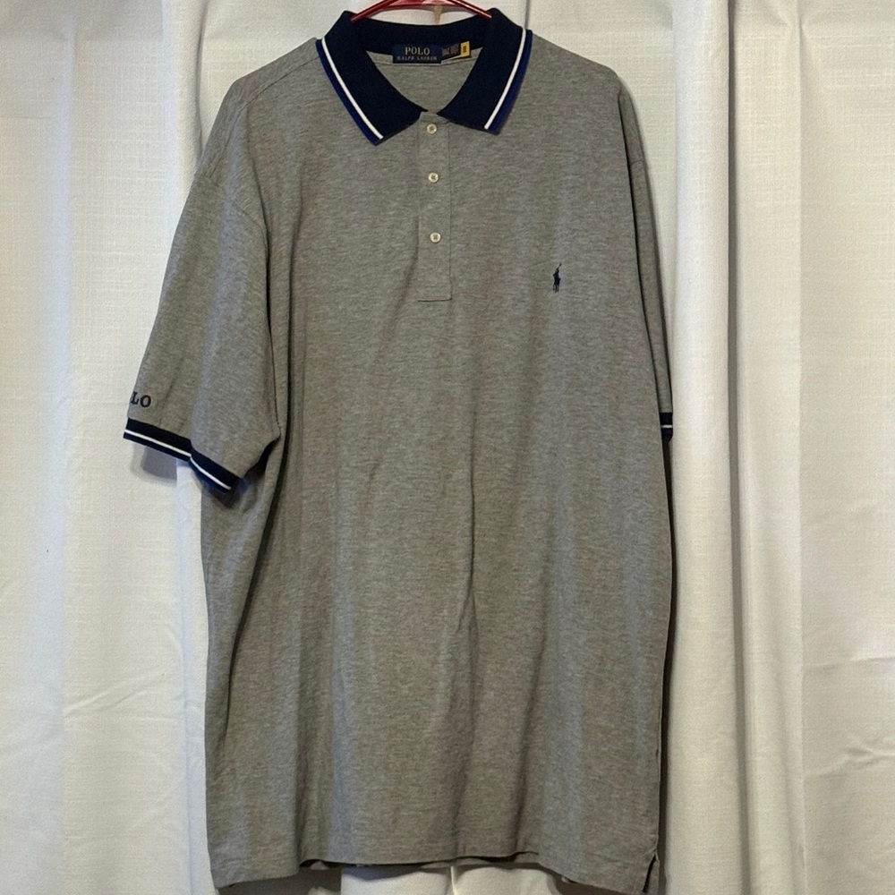 Polo by Ralph Lauren Classic Gray Polo Shirt